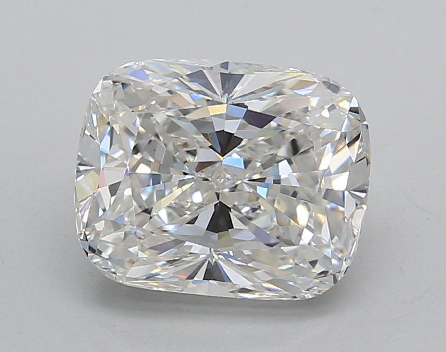 3.02 Carat Elongated Cushion Shaped, Very Good Cut, E Color, VS1 Clarity, IGI Certified Lab Grown Diamond