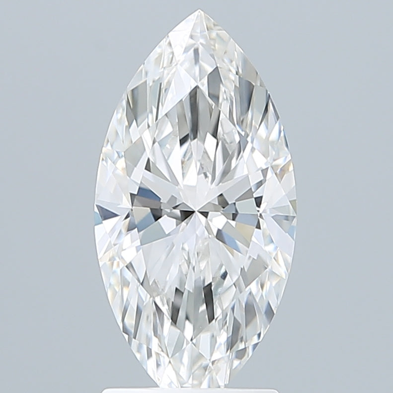 2.09 Carat Marquise Shaped, Ideal Cut, E Color, VVS2 Clarity, IGI Certified Lab Grown Diamond
