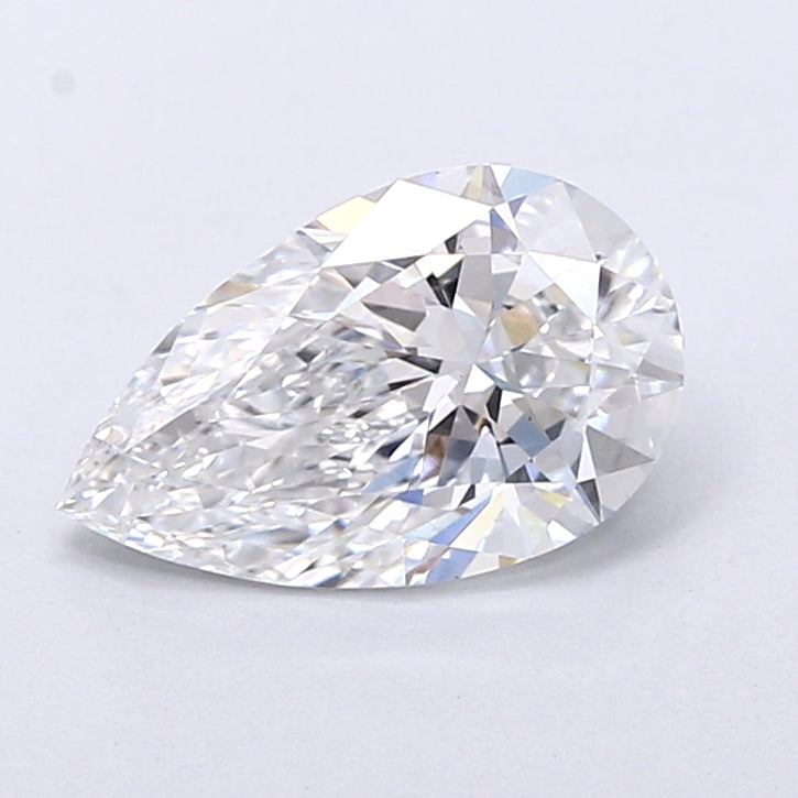 1.75 Carat Pear Shaped, Very Good Cut, E Color, VS1 Clarity, IGI Certified Lab Grown Diamond
