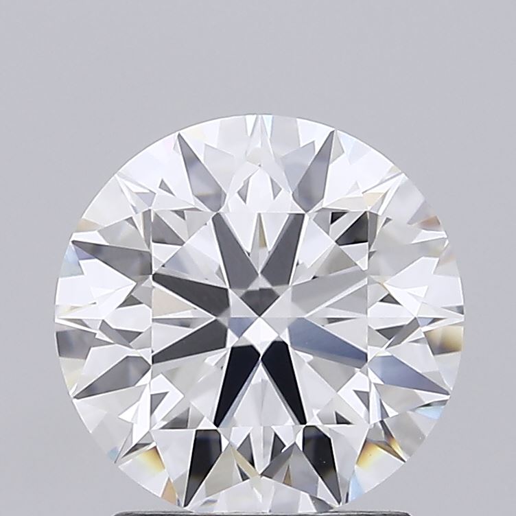 2.03 Carat Round Shaped, Ideal Cut, E Color, VVS2 Clarity, IGI Certified Lab Grown Diamond