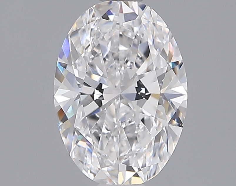 1.55 Carat Oval Shaped, Ideal Cut, D Color, VVS2 Clarity, IGI Certified Lab Grown Diamond