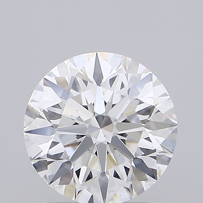 1.50 Carat Round Shaped, Ideal Cut, D Color, VS2 Clarity, IGI Certified Lab Grown Diamond