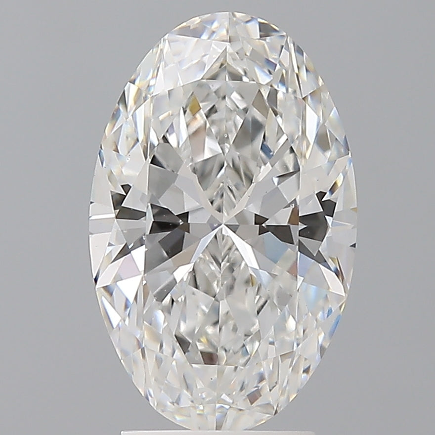 3.51 Carat Oval Shaped, Ideal Cut, E Color, VS1 Clarity, IGI Certified Lab Grown Diamond