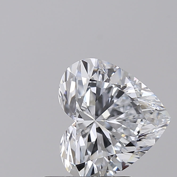1.58 Carat Heart Shaped, Very Good Cut, F Color, VVS2 Clarity, IGI Certified Lab Grown Diamond