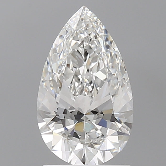 1.60 Carat Pear Shaped, Ideal Cut, E Color, VVS1 Clarity, IGI Certified Lab Grown Diamond