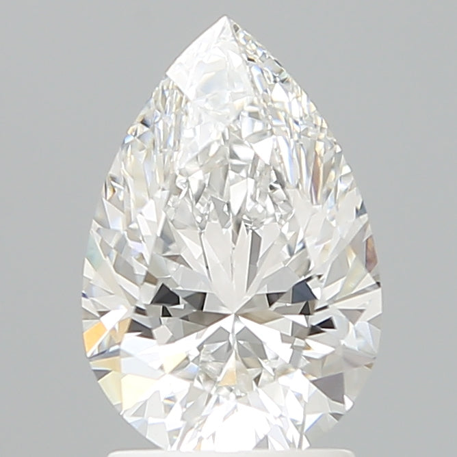 2.10 Carat Pear Shaped, Excellent Cut, E Color, VVS1 Clarity, IGI Certified Lab Grown Diamond