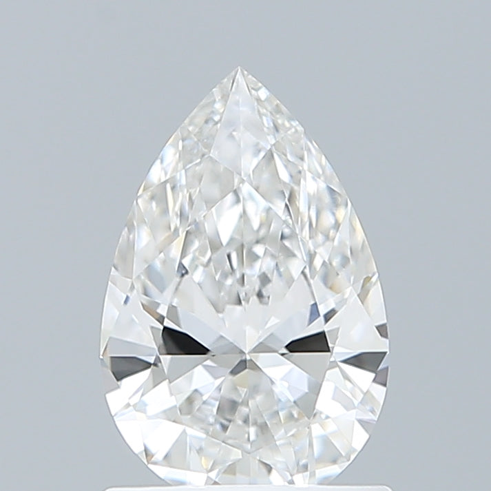 1.03 Carat Pear Shaped, Ideal Cut, E Color, VVS1 Clarity, IGI Certified Lab Grown Diamond