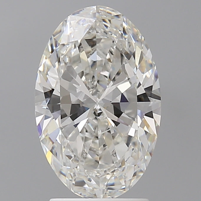 2.60 Carat Oval Shaped, Ideal Cut, G Color, VVS2 Clarity, IGI Certified Lab Grown Diamond