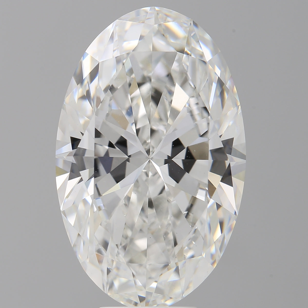 9.08 Carat Oval Shaped, Ideal Cut, F Color, VVS2 Clarity, IGI Certified Lab Grown Diamond