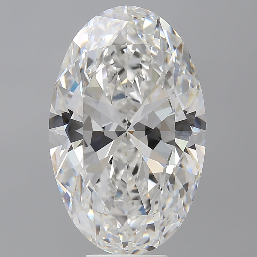 8.58 Carat Oval Shaped, Ideal Cut, E Color, VS1 Clarity, IGI Certified Lab Grown Diamond
