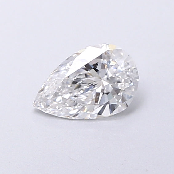 0.39 Carat Pear Shaped, Very Good Cut, D Color, VS1 Clarity, IGI Certified Lab Grown Diamond
