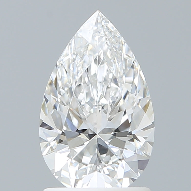 1.51 Carat Pear Shaped, Excellent Cut, E Color, VVS2 Clarity, IGI Certified Lab Grown Diamond