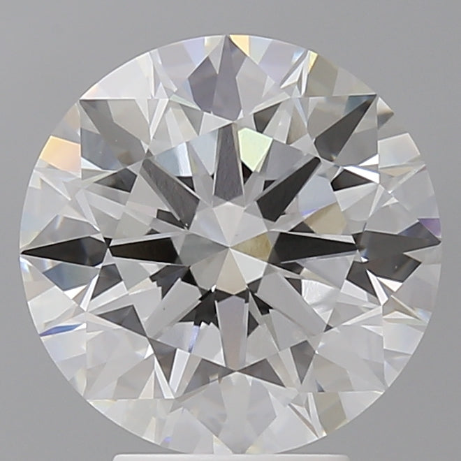 4.60 Carat Round Shaped, Ideal Cut, F Color, VVS2 Clarity, IGI Certified Lab Grown Diamond