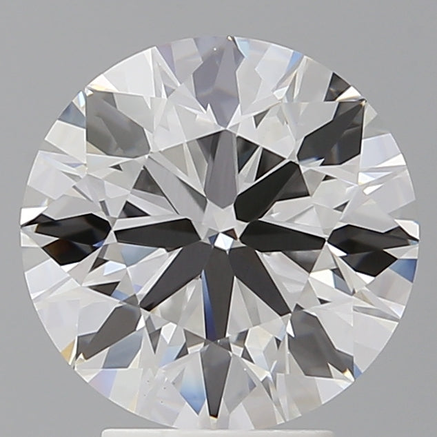 4.00 Carat Round Shaped, Ideal Cut, F Color, VS1 Clarity, IGI Certified Lab Grown Diamond