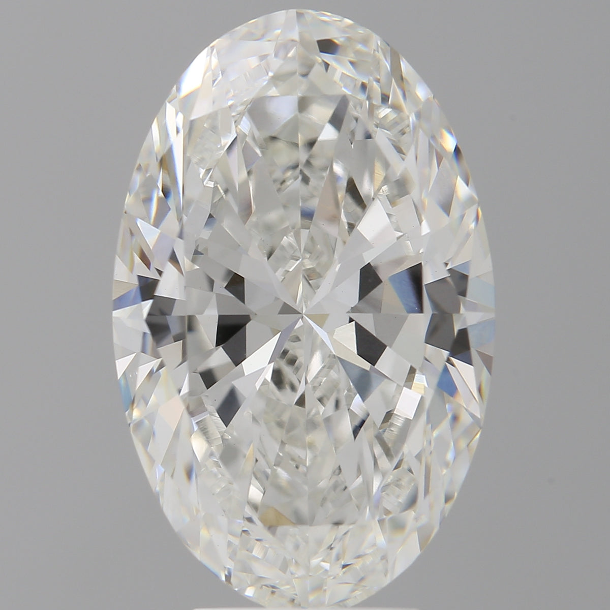 6.54 Carat Oval Shaped, Ideal Cut, F Color, VVS2 Clarity, IGI Certified Lab Grown Diamond