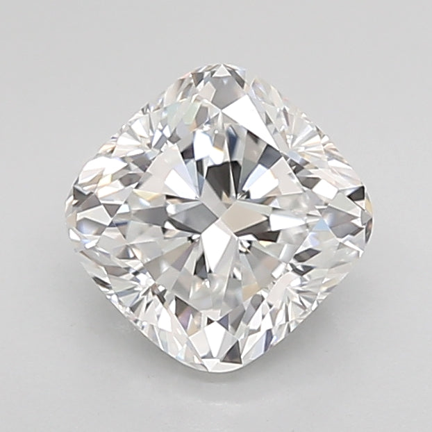 1.50 Carat Cushion Shaped, Excellent Cut, E Color, VVS2 Clarity, IGI Certified Lab Grown Diamond