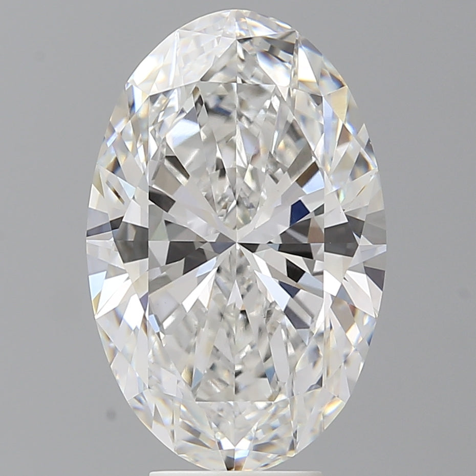 6.55 Carat Oval Shaped, Ideal Cut, E Color, VVS2 Clarity, IGI Certified Lab Grown Diamond