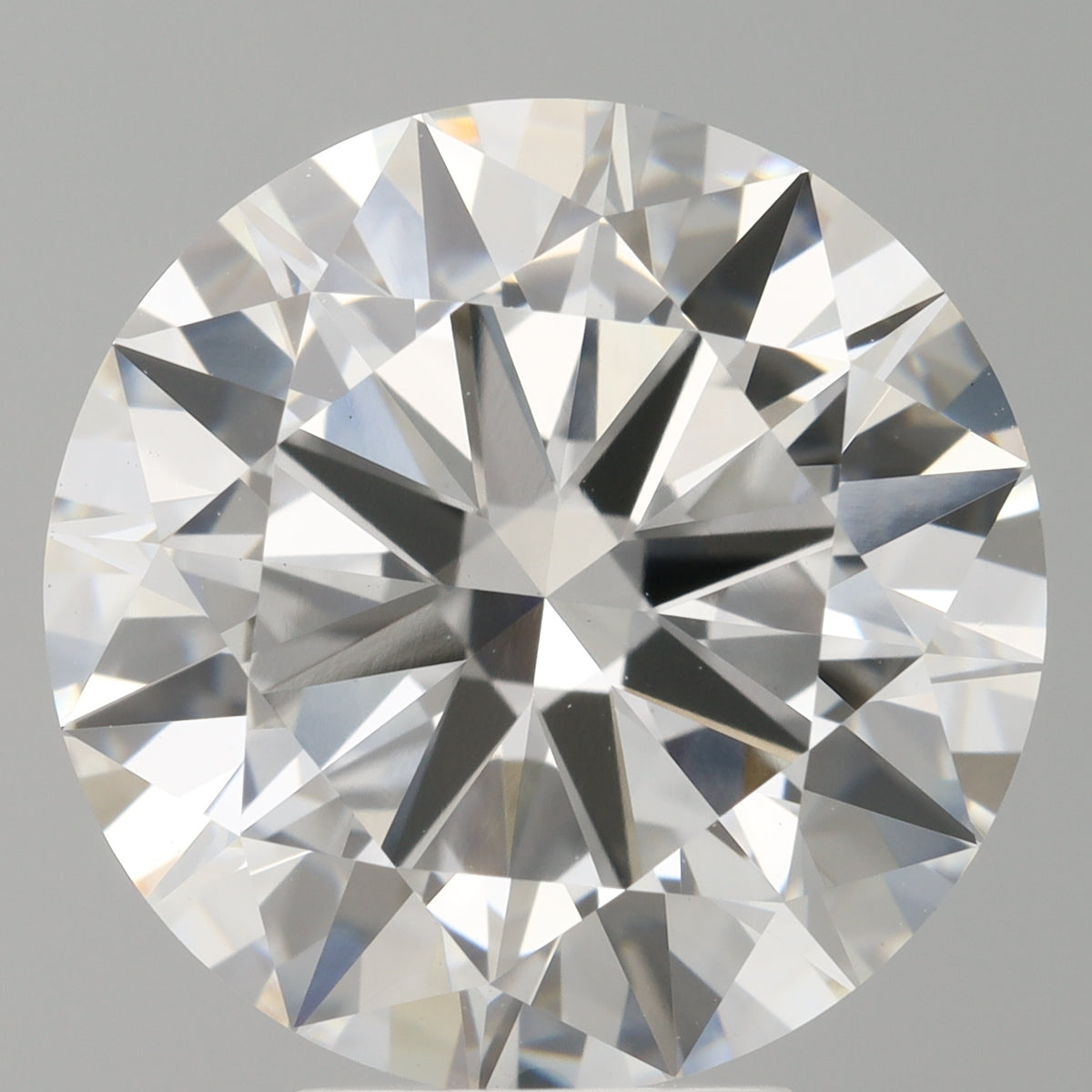 6.01 Carat Round Shaped, Excellent Cut, F Color, VVS2 Clarity, IGI Certified Lab Grown Diamond
