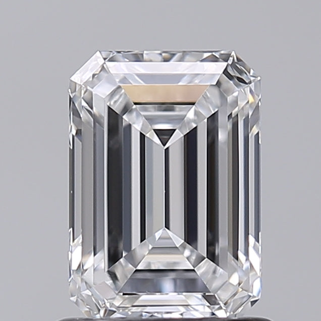 1.02 Carat Emerald Shaped, Very Good Cut, D Color, VVS2 Clarity, IGI Certified Lab Grown Diamond