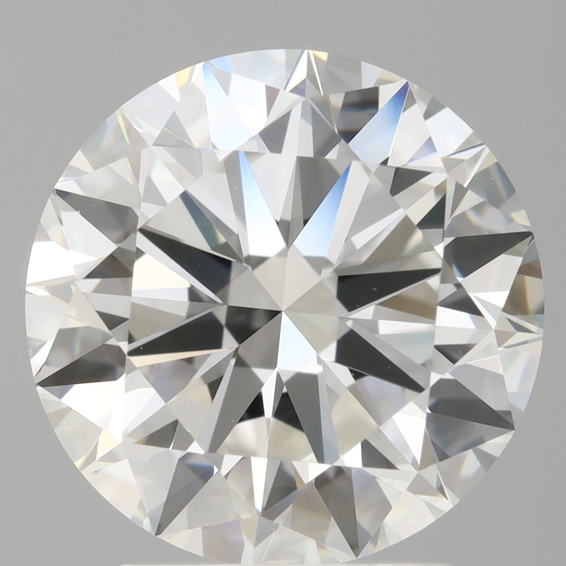 3.00 Carat Round Shaped, Excellent Cut, E Color, VVS2 Clarity, IGI Certified Lab Grown Diamond