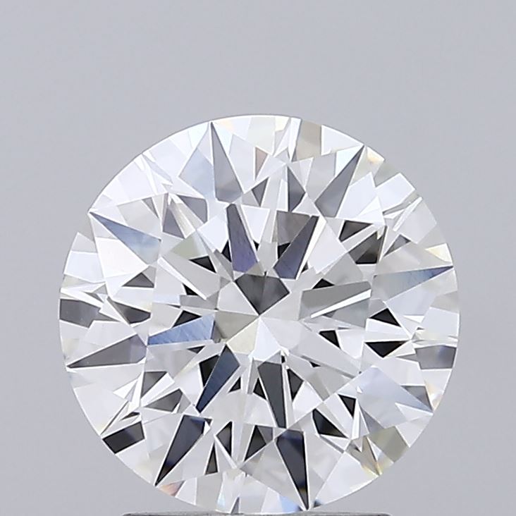 2.46 Carat Round Shaped, Ideal Cut, F Color, VVS2 Clarity, IGI Certified Lab Grown Diamond