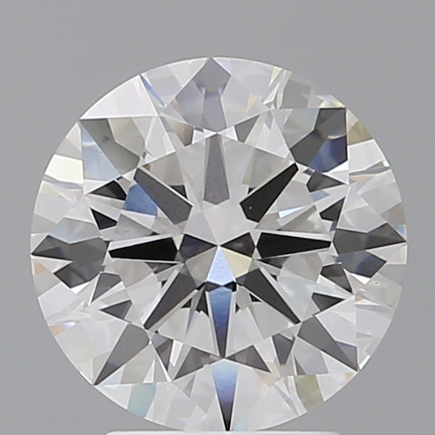 3.11 Carat Round Shaped, Ideal Cut, E Color, VVS2 Clarity, IGI Certified Lab Grown Diamond
