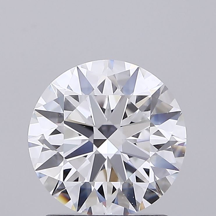 1.55 Carat Round Shaped, Ideal Cut, D Color, VS1 Clarity, IGI Certified Lab Grown Diamond