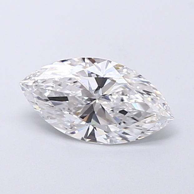 1.12 Carat Marquise Shaped, Very Good Cut, D Color, VS1 Clarity, IGI Certified Lab Grown Diamond