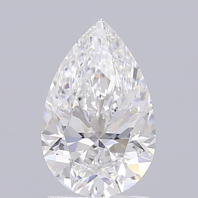1.55 Carat Pear Shaped, Ideal Cut, D Color, VVS1 Clarity, IGI Certified Lab Grown Diamond