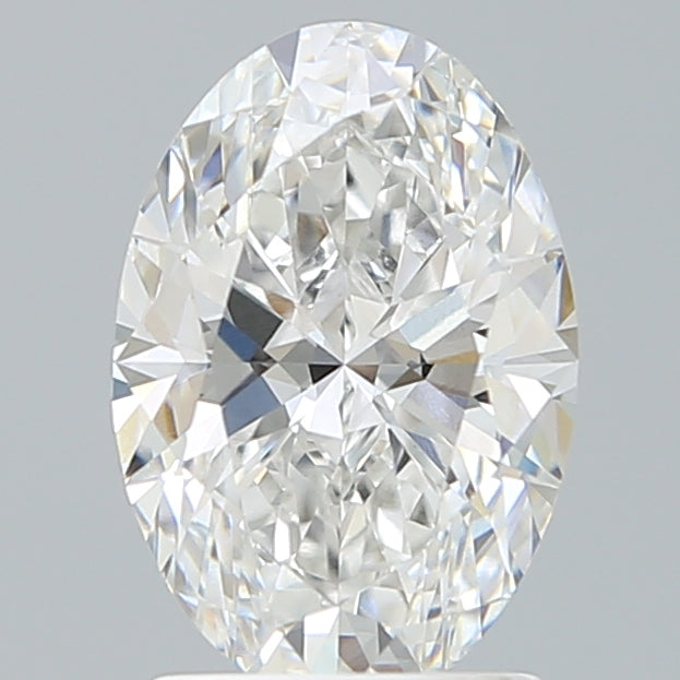 2.09 Carat Oval Shaped, Excellent Cut, F Color, VVS2 Clarity, IGI Certified Lab Grown Diamond