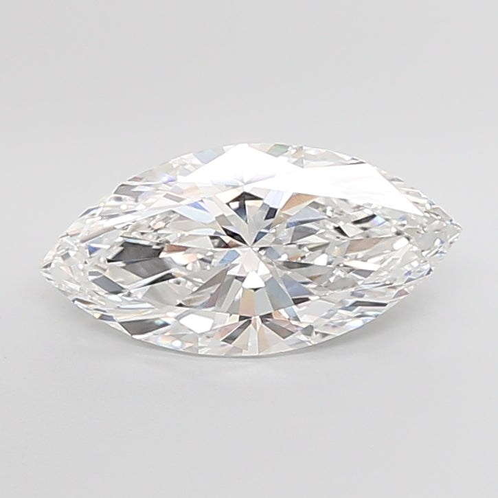 5.08 Carat Marquise Shaped, Ideal Cut, E Color, VVS2 Clarity, IGI Certified Lab Grown Diamond