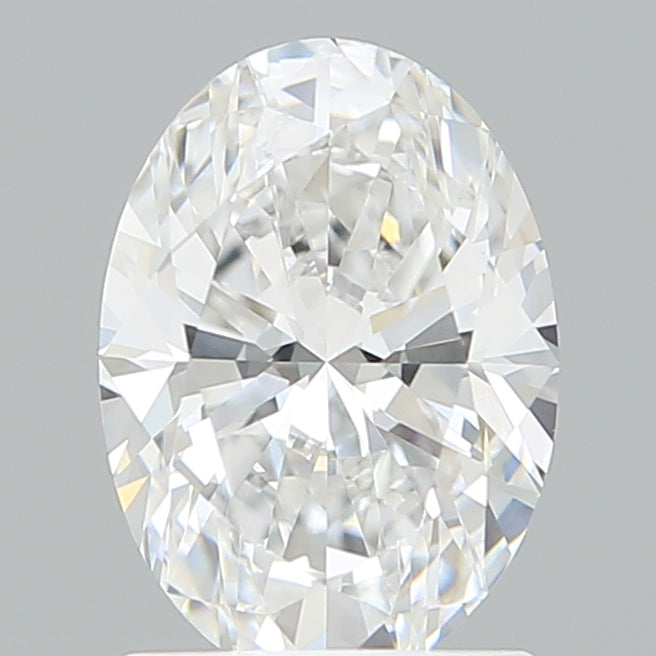 1.54 Carat Oval Shaped, Excellent Cut, D Color, VVS1 Clarity, IGI Certified Lab Grown Diamond