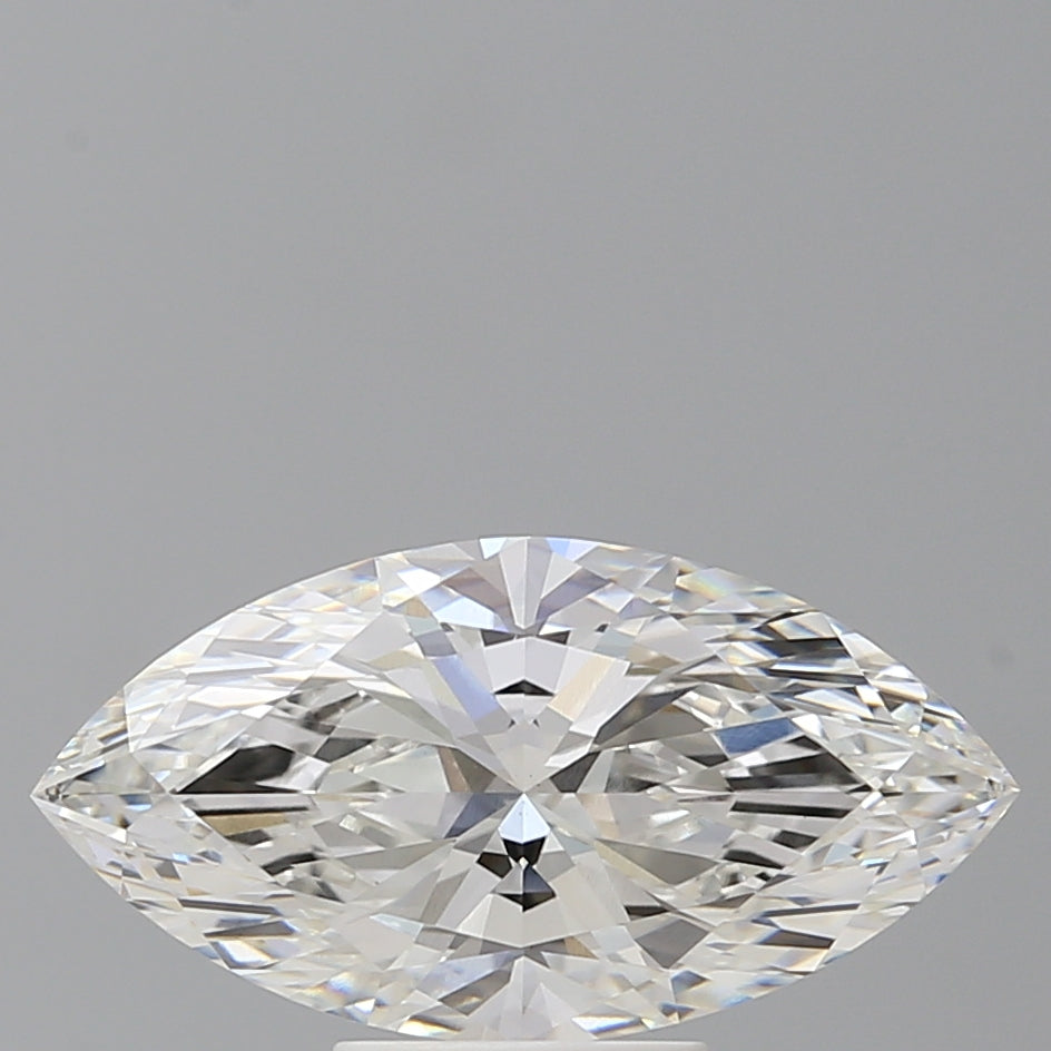 3.59 Carat Marquise Shaped, Ideal Cut, F Color, VS1 Clarity, IGI Certified Lab Grown Diamond