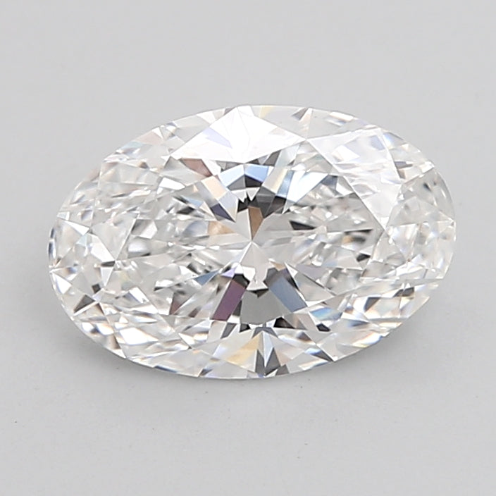 2.05 Carat Oval Shaped, Excellent Cut, D Color, VVS2 Clarity, IGI Certified Lab Grown Diamond