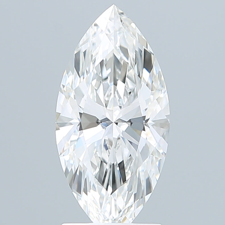 2.03 Carat Marquise Shaped, Ideal Cut, E Color, VVS1 Clarity, IGI Certified Lab Grown Diamond