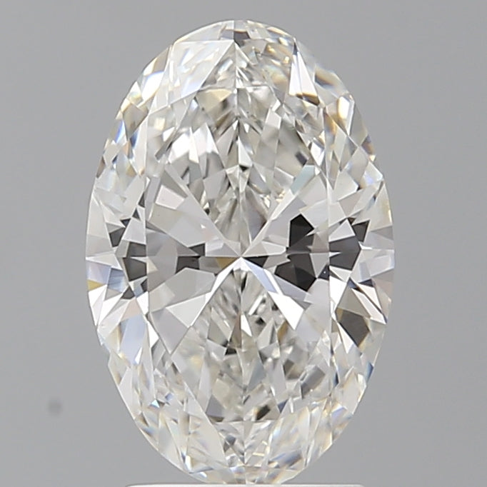 2.57 Carat Oval Shaped, Ideal Cut, F Color, VVS2 Clarity, IGI Certified Lab Grown Diamond