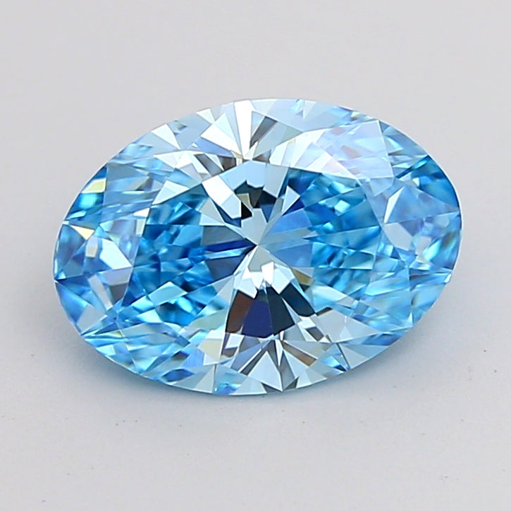 2.00 Carat Oval Shaped, Ideal Cut, VS1 Clarity, IGI Certified Lab Grown Diamond