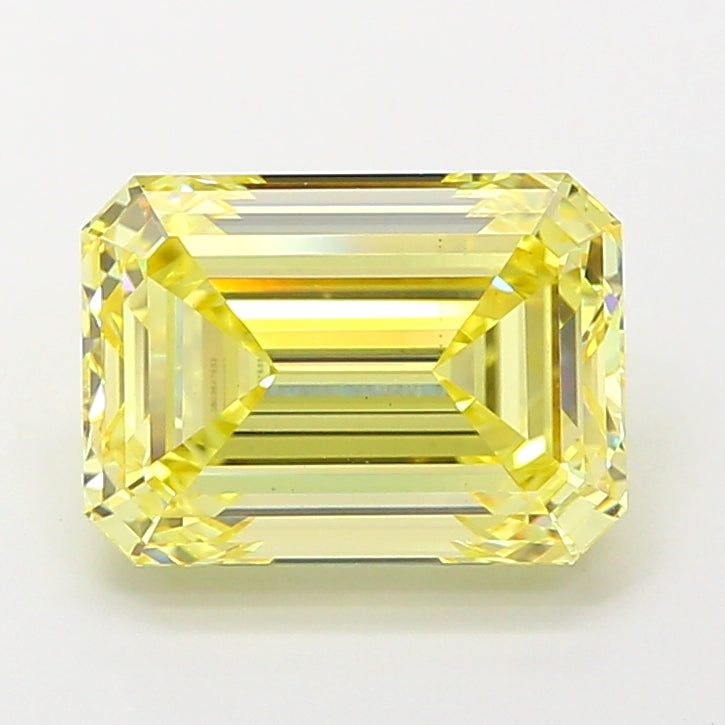 3.53 Carat Emerald Shaped, Ideal Cut, VS2 Clarity, IGI Certified Lab Grown Diamond
