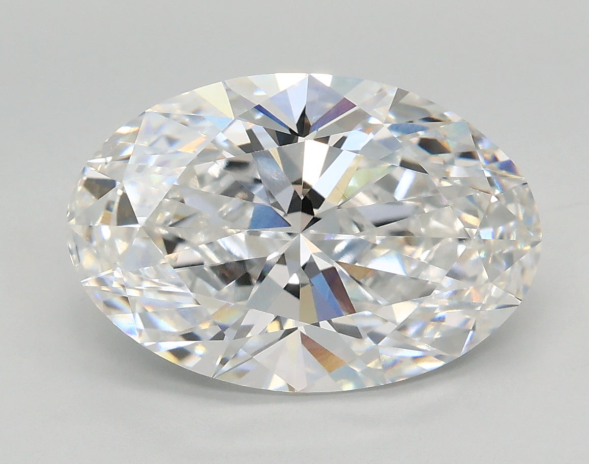4.15 Carat Oval Shaped, Very Good Cut, E Color, VVS1 Clarity, IGI Certified Lab Grown Diamond