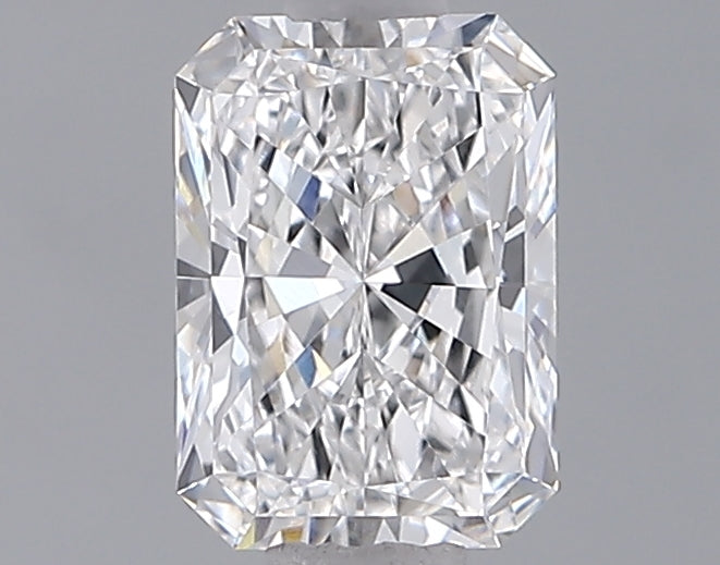 0.95 Carat Radiant Shaped, Ideal Cut, E Color, VVS2 Clarity, IGI Certified Lab Grown Diamond