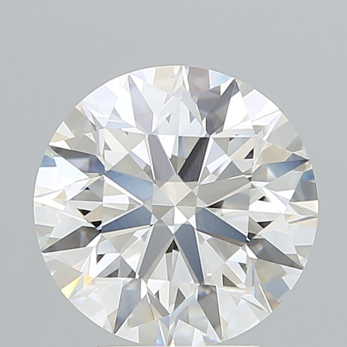 4.17 Carat Round Shaped, Excellent Cut, F Color, VS1 Clarity, IGI Certified Lab Grown Diamond