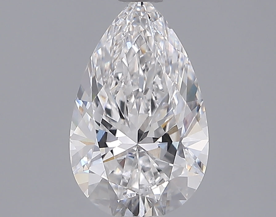 1.56 Carat Pear Shaped, Ideal Cut, D Color, VS1 Clarity, IGI Certified Lab Grown Diamond