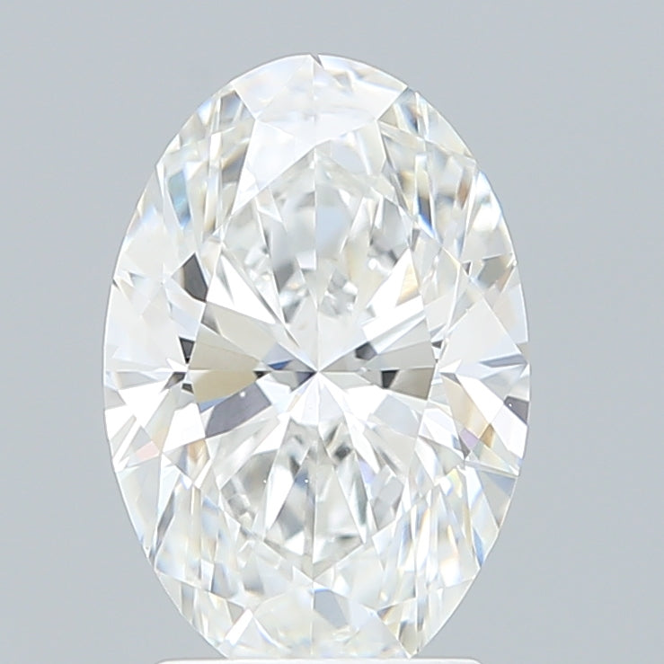 2.55 Carat Oval Shaped, Excellent Cut, E Color, VVS2 Clarity, IGI Certified Lab Grown Diamond