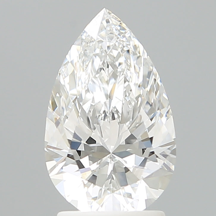 2.09 Carat Pear Shaped, Ideal Cut, E Color, VVS1 Clarity, IGI Certified Lab Grown Diamond