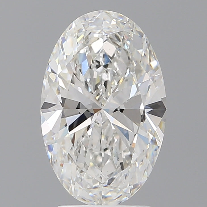 3.01 Carat Oval Shaped, Excellent Cut, E Color, VS2 Clarity, IGI Certified Lab Grown Diamond