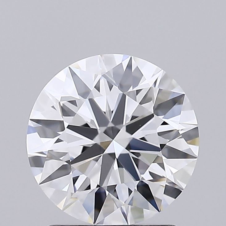 1.51 Carat Round Shaped, Ideal Cut, D Color, VVS2 Clarity, IGI Certified Lab Grown Diamond