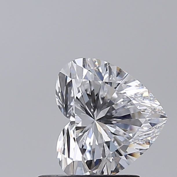 1.02 Carat Heart Shaped, Very Good Cut, D Color, VS1 Clarity, IGI Certified Lab Grown Diamond
