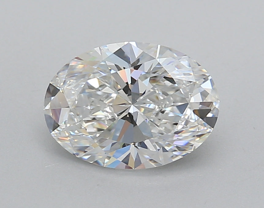 1.52 Carat Oval Shaped, Excellent Cut, D Color, VVS1 Clarity, IGI Certified Lab Grown Diamond