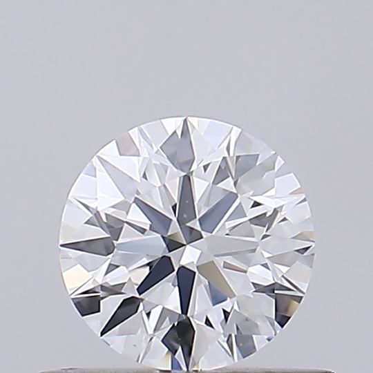 0.53 Carat Round Shaped, Ideal Cut, D Color, VVS2 Clarity, IGI Certified Lab Grown Diamond