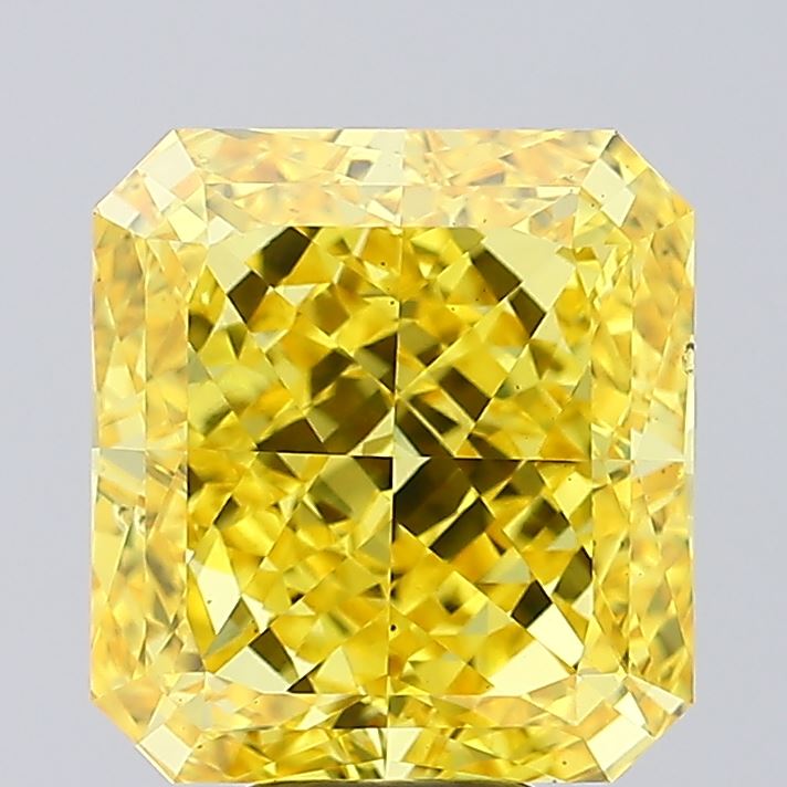 8.67 Carat Radiant Shaped, Excellent Cut, VS2 Clarity, IGI Certified Lab Grown Diamond